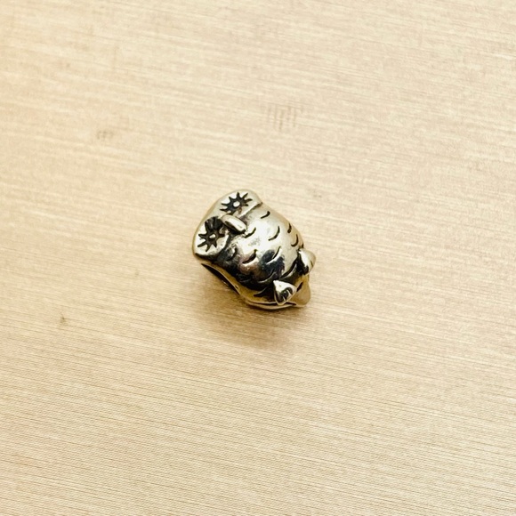 EUC Pandora 790278 Sterling Silver Owl Animal Charm - RETIRED - Picture 4 of 8